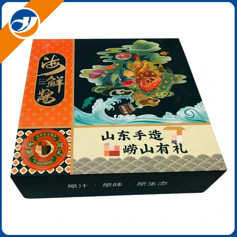 ভাঁজযোগ্য চৌম্বকীয় সস প্যাকেজিং বক্স