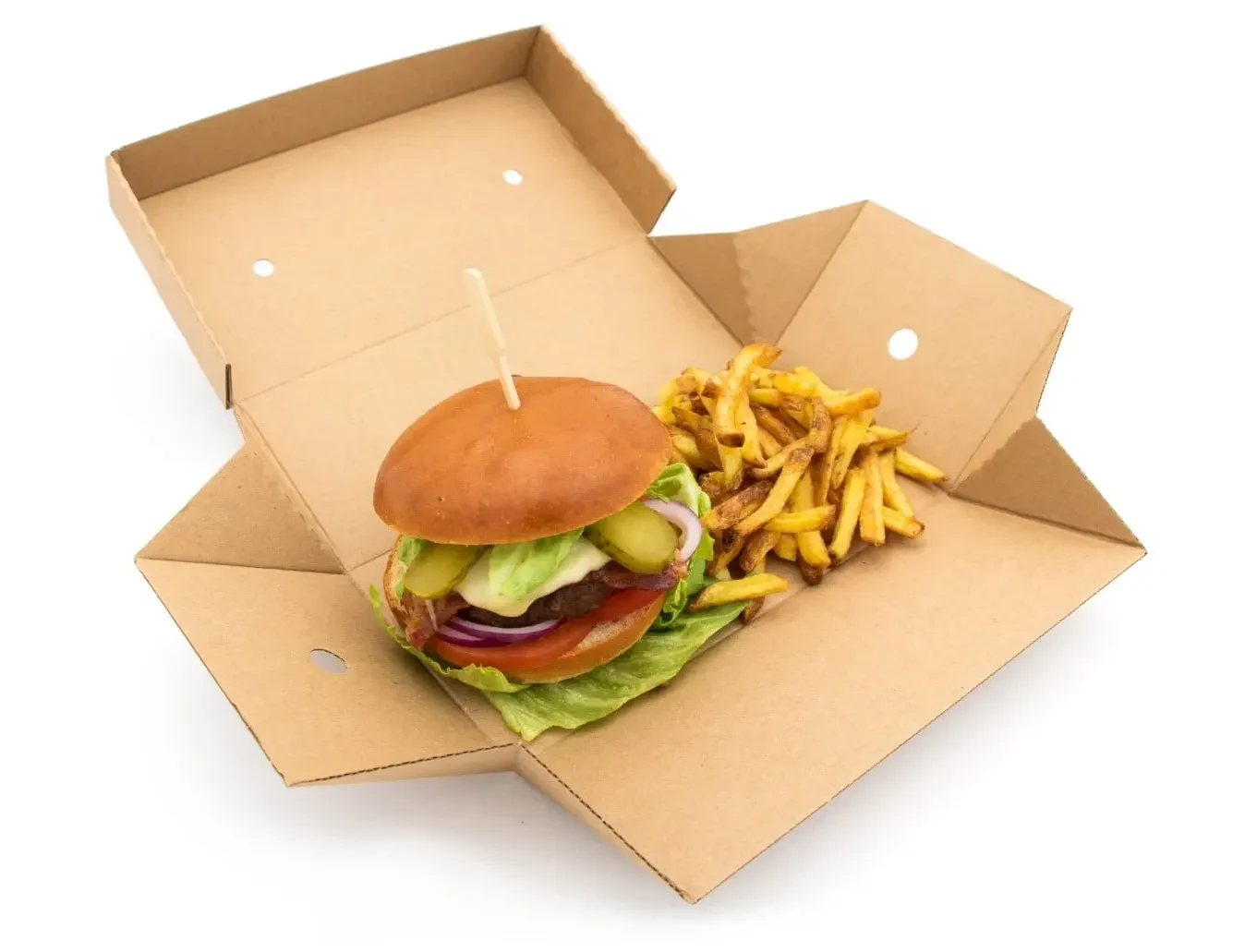 Hamburger boxes