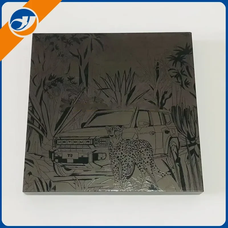 ম্যাট এমবসিং কালো উপহার বক্স