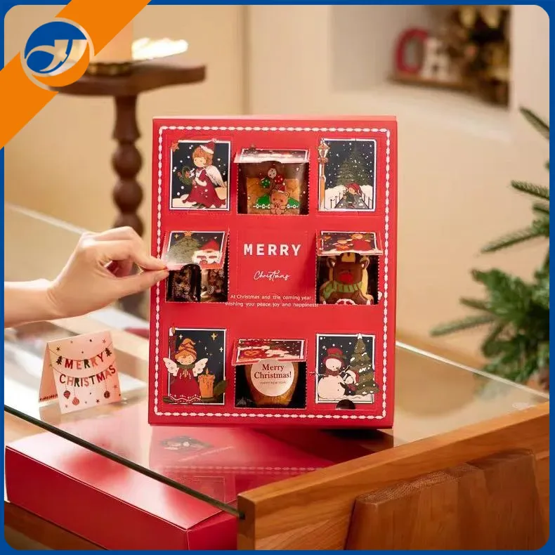 কাগজ ক্রিসমাস উপহার অন্ধ বক্স